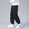 Noua colecție de primăvară pentru bărbați, salopetă americană la modă, pantaloni casual plisate, corset larg, pantaloni de trening