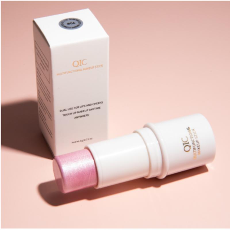 QIC Multi-function Cosmetic Pen Powder Blusher High Gloss Cosmetic Pen Pearl Light Fine Shiny Matte Brightening Facial Makeup Shadow Pen