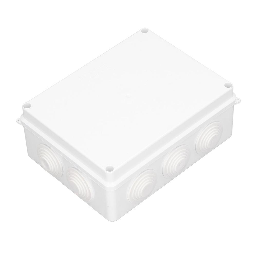 Cutie de Joncțiune Carcasă Electrică ABS IP65 Impermeabilă 200x155x80mm Incintă de Alimentare pentru Exterior