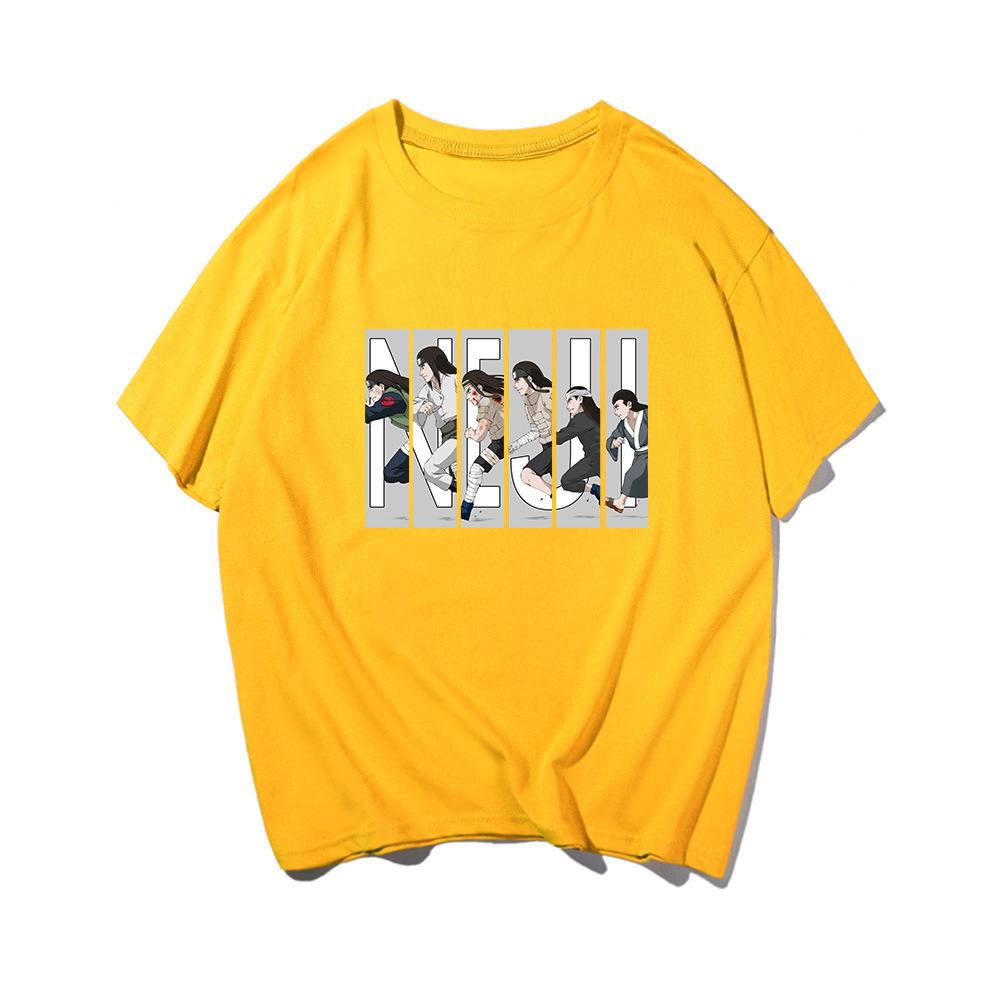 Short-sleeved men's summer tide brand joint cartoon animation peripheral pure cotton loose trend T-shirt 0207