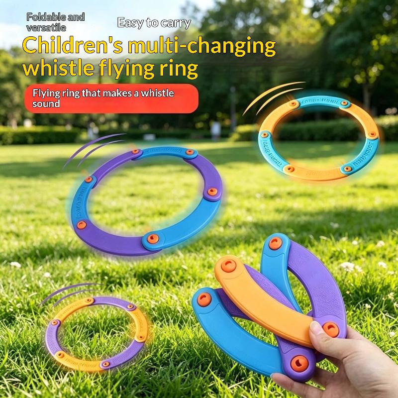 Portable Lightweight Flying Ring Wind Resistant Educational Flying Toys High Speed Folding Boomerangs Kid
