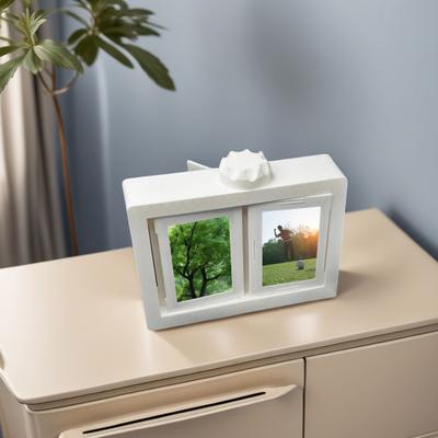 Rotating Photo Holder Desktop Page-Turning Photo Album 12-Card Holder Rotate And Turn Pages Photo Holder Birthday Gift for Friends Family