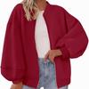 Women Casual Long Sleeve Zip Up Pilot Jacket Autumn Wear