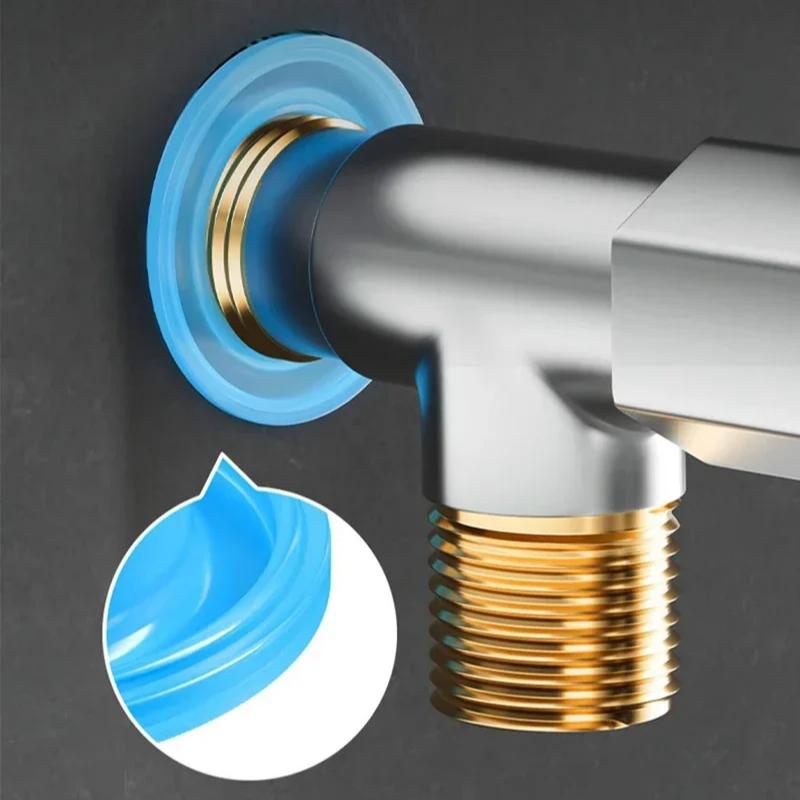 10pcs Faucet Leak-proof Sealing Gasket Rubber Pipe Hose Sealing Washer Silicone Gasket Seal for Plumbing Plug Prevent Leakage