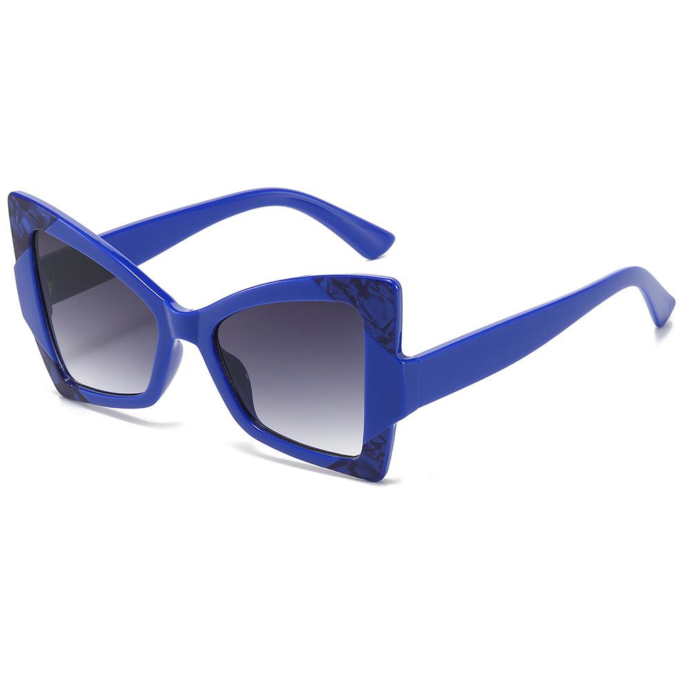 Cat Eye Sunglasses Female Butterfly Shape Colored Sunglasses Modern Trimming Glasses