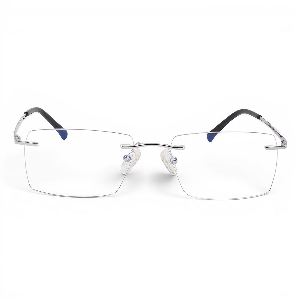 Adije Kerin (Silver-Black) Jh1003 Men'S And Women'S Eyeglass Frames