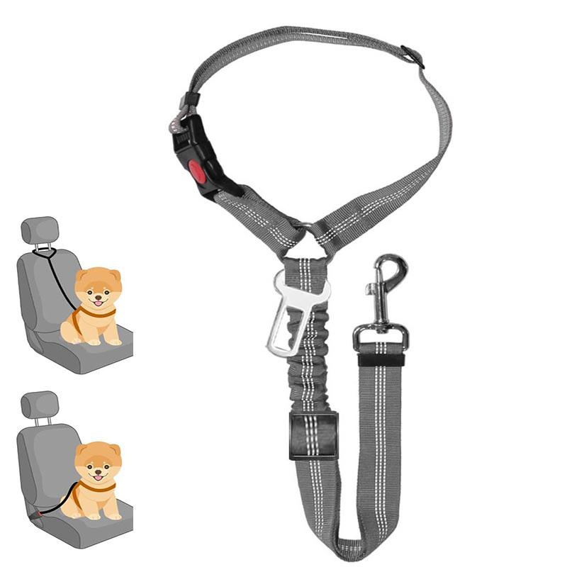 Dog Leash Pet Car Safety Buckle Multi-functional Walking Dog Rope Small Dog Big Dog Car Pet Buckle Multi-functional Walking Dog