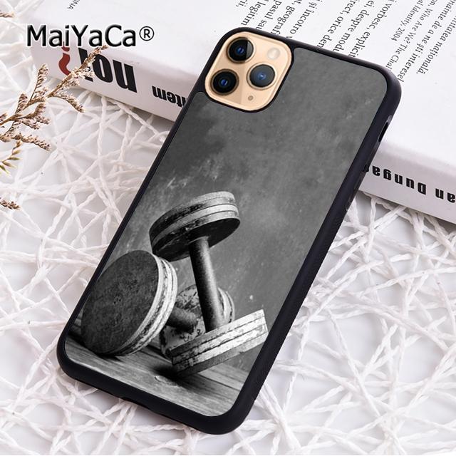 

MaiYaCa Fitness Girl Gym Phone Case Cover For iPhone 17 Air 16 15 plus 11 12 13 14 pro max coque iPhone 11pro max