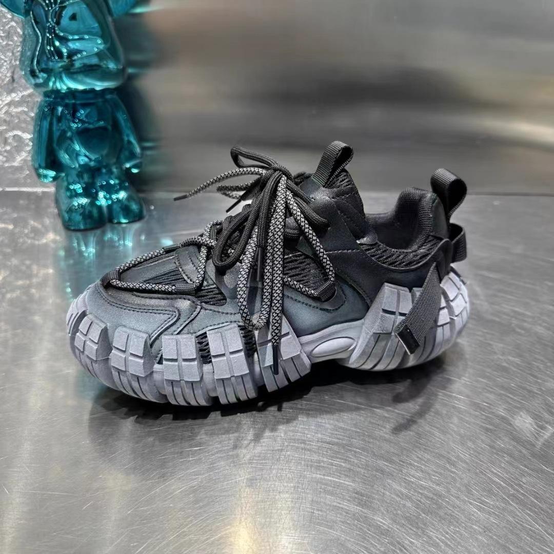 

Весна Осень Новое Специальное Предложение Мужская Обувь Толстая Подошва Увеличивающие Рост Удобные Кроссовки Для Бега Альпинизма Туристическая Обувь 44