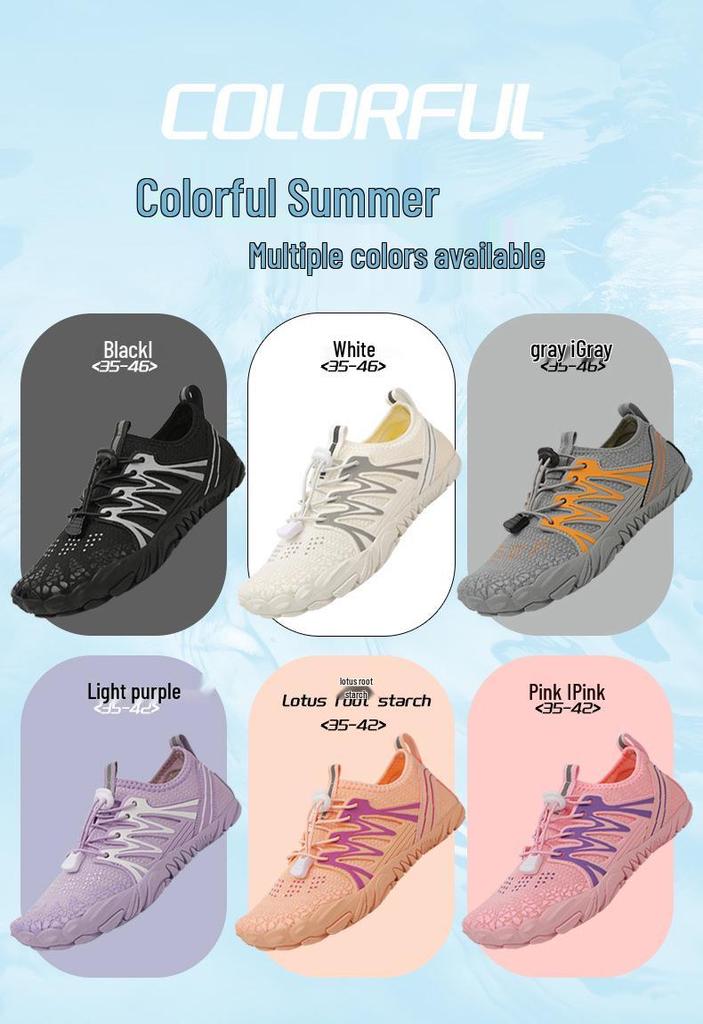 2024 Quick-Dry Breathable Non-Slip Water Shoes for Men & Women - Perfect for Swimming, Fitness, Yoga