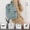 Mochila Pequena Feminina ROSE NOIRE, Cabe em Laptops de 15,6 polegadas, 8 Bolsos, 370g, Leve, Estilosa, Grande Capacidade, Impermeável, Tamanho A4, Nylon
