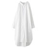 Long Maxi Shirt Long Solid Plus Loose Perfect for Outings One Size Fits n'OrLABEL Women's Dress, Dress, Sleeves, Button-Down, Color, A-Line,