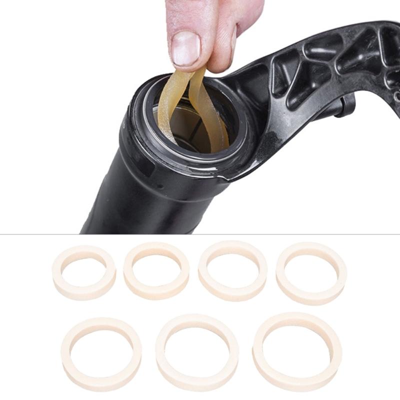 8Pcs Bikes Front Fork Oil Seal Sponge Foams Rings Bikes Front Fork Sponge Rings