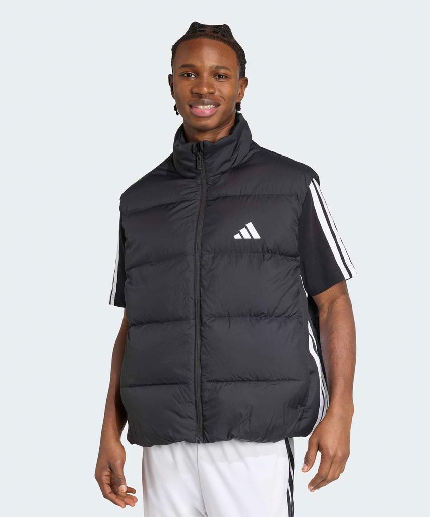 Adidas Climawarm 3-Stripe Puffer Down Vest - Black / Jm4078