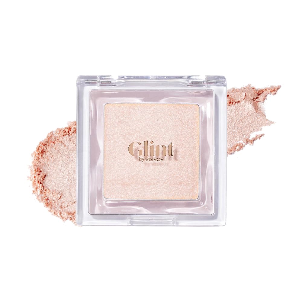 GLINT Highlighter Pitch Moon Korean Face Natural Makeup #05 2.3g Cosmetics, Makeup-Holding, Glittery, Glowing, 3D, Powder, Slimming,