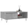 VidaXL Table basse gris béton 90x60x35 cm bois d'ingénierie 827064