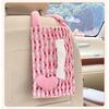 Creative Heart Shape Hanging Backseat Car Tissue Box Multi Functional Tissue Bag