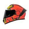 DOT Authentication AD Motorcycle Helmet, Full-face Helmet for Riding, Suitable for All Seasons, Warm and safe3C Certified Full-face Helmet