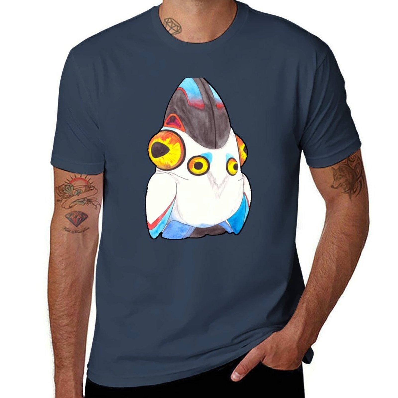 Subnautica Below Zero Baby Pengwing Pengling Tshirt Regular Fit Plain Tee Shirt S