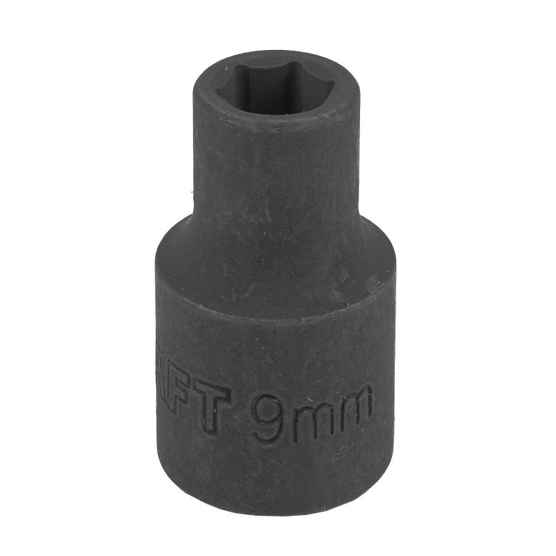 1/2" 9mm 6-point socket