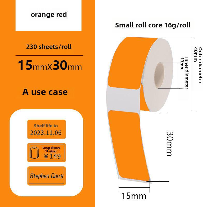 Mini Self-Adhesive Thermal Label Paper for Phomemo D30