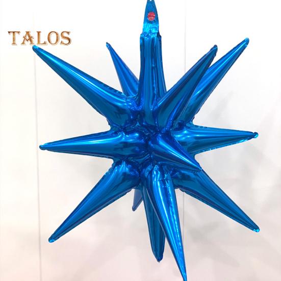 6 buc. Baloane cu stea Baloane din Mylar din folie Starburst cu 12 puncte pentru fundal pentru aniversarea nunții Crăciun Anul Nou Accesorii pentru petrecerea de naștere