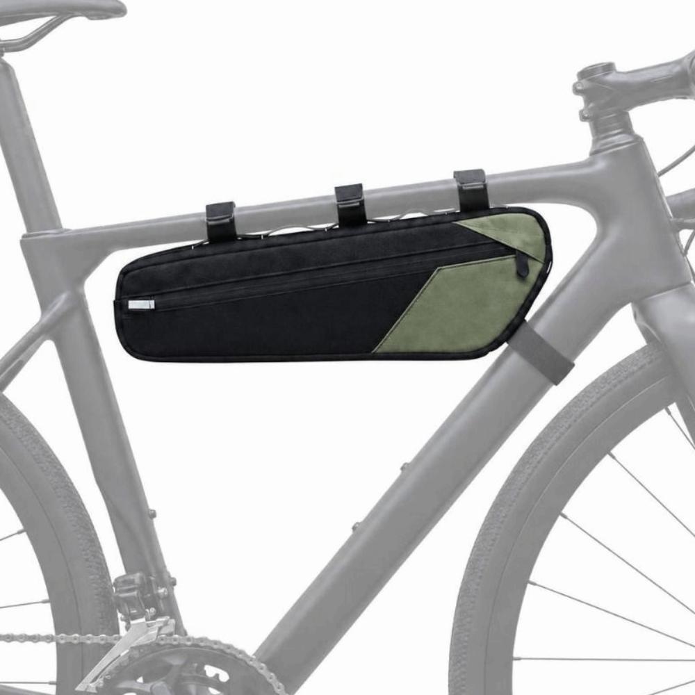 Triangle Bike Frame Bag Easy Install Bike Storage Bag Durable Cycling Frame Bag Bike Commuting