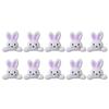10Pcs Nail Ornaments Removable DIY Metal Eco-friendly Lovely Bunny Decoration Manicure Design for Salon
