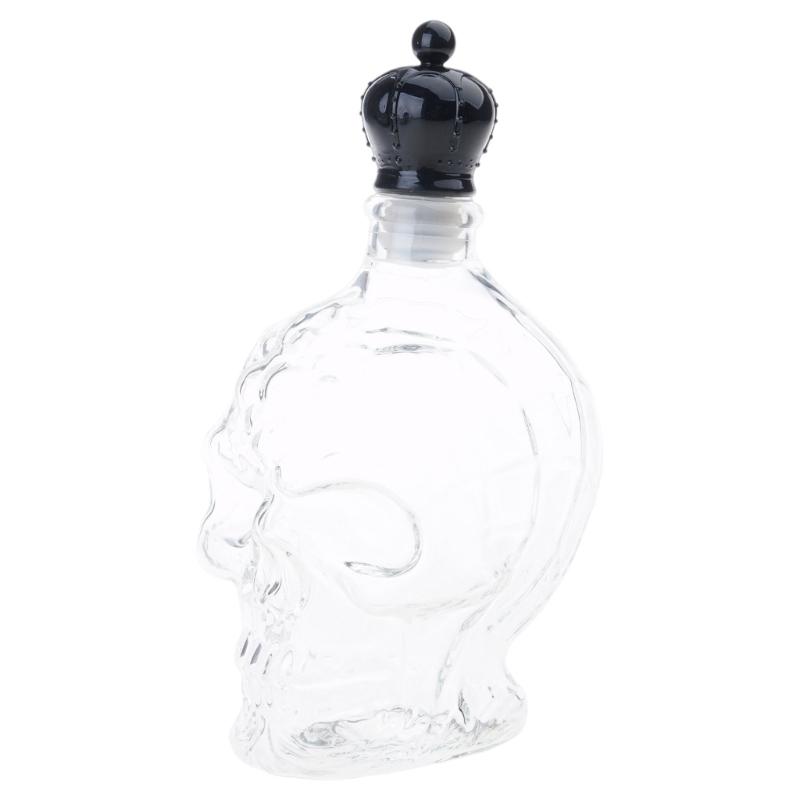 Skull Skeletons Wine Decanter Whisky Decanter Halloween Skeletons Decorations,Gothics Skeletons Barwares Gift for Him 1