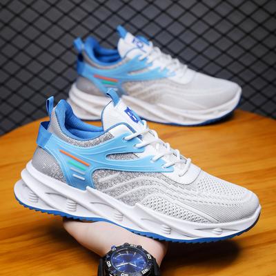 Shoes Men's 2025 Summer New Fashion Korean Version Trend Versatile Casual Sports Shoes Mesh Breathable Trendy Shoes