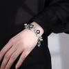 Austrian Palace Flower Pearl Bracelet Sea Water Grey Shell Freshwater Daxi Di Gong Ting Feng Women's Style