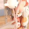 Large Capacity Children's Plush Toy Storage Bin with Wheels & Zipper
