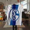 1PC FC Schalke 04 Patterned Flannel Blanket Suitable For All Seasons for Home Decor Warmth and Comfort Gifts Holiday Present