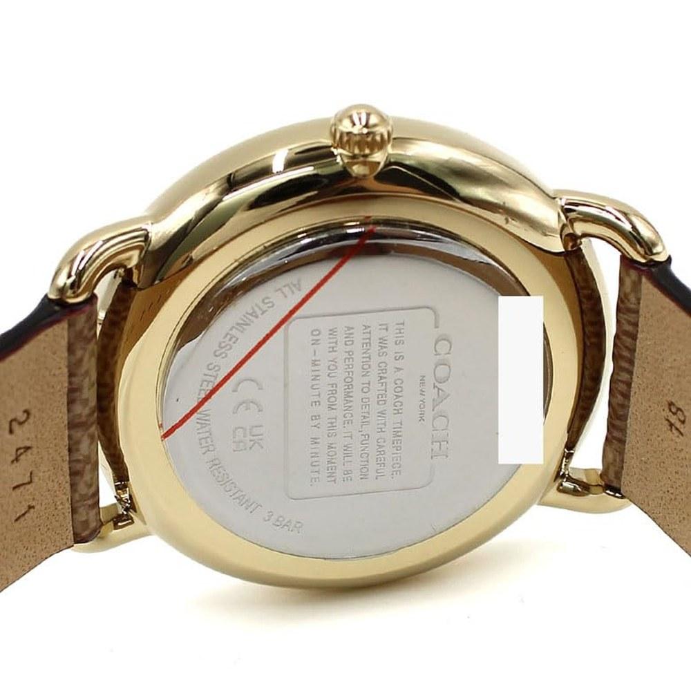 Coach Women's Watch Elliot Unisex Leather Strap 14504205
