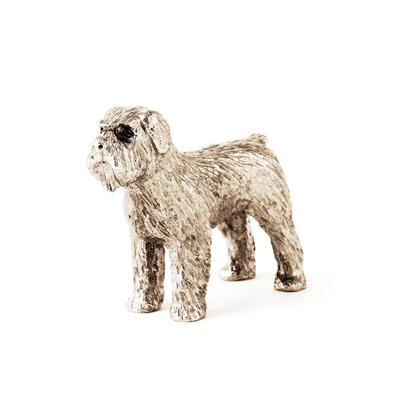 Bouvier des Flanders Brittisk Konst Hundfigur Samling