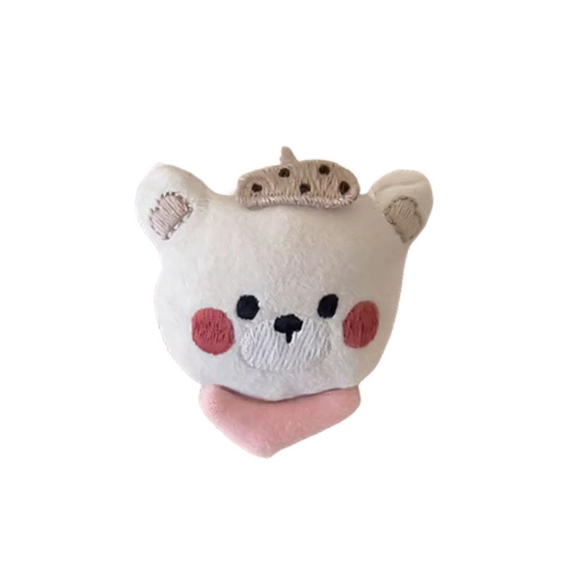 Playful Cartoon Animal Fabric Brooch Soft Textile Pin Fashion Accessory Pin For Casual Outfits And Fashion Styles