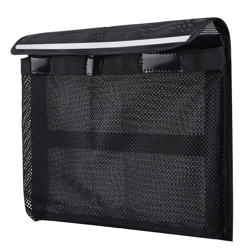 With Lid Boat Organizer Reflective Mesh Bag New Boat Storage Bag  for Gloves Flashlight