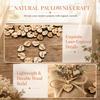 1000pcs DIY Craft Wooden Heart Confetti 1000 Pieces Wooden Heart Decoration  For Home Decoration