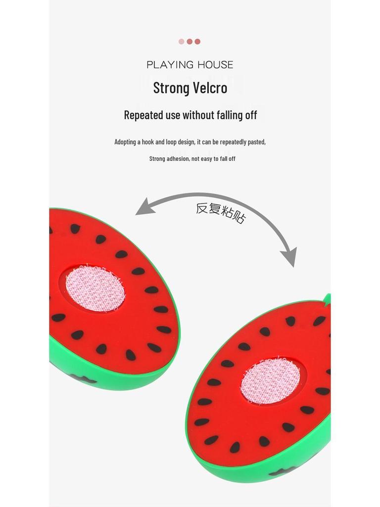 Cross-Border Kids' Pretend Play Fruit & Veggie Cutting Toy for Early Education