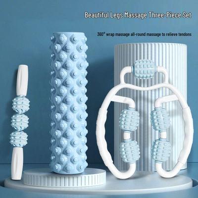 Leg Training Roller: Spiked Foam Massager for Calf & Thighs