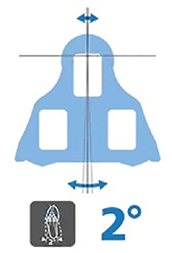 SM-SH12 SPD-SL Cleats, Front Center Pivoting Mode, Blue