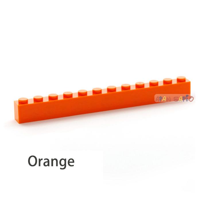 100PCS 1x12 Dots DIY Building Blocks Thick Figures Bricks Educational Creative Compatible With 6112 Toys for Children