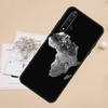 Africa Map For Huawei Nova 8i 7i 11i 12i 12s 9 10 SE Y60 Y61 Y70 Y72 Y73 Y90 Y91 P20 P40 P30 Lite Case