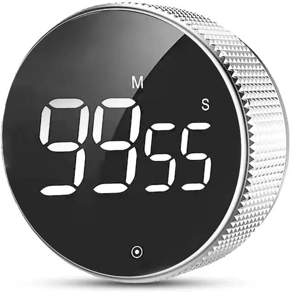 Large LED Display Digital Timer Manual Operation Mechanical Timer Countdown Timer  Study