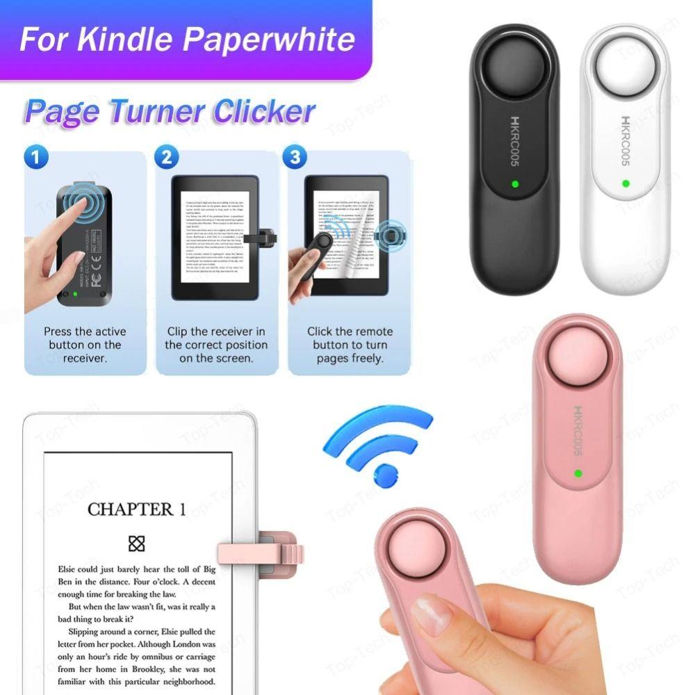 Portable Wireless Control RF Remote Control Black Remote Operation Camera Remote Video Recording Remote for Kindle Photography