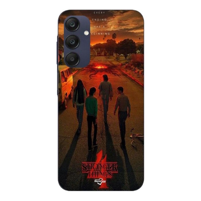 Coque Pour Samsung galaxy A25 stranger things saison 4 Maniacase