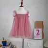 Girls' Summer Clearance Ruffle Mesh Princess Dress