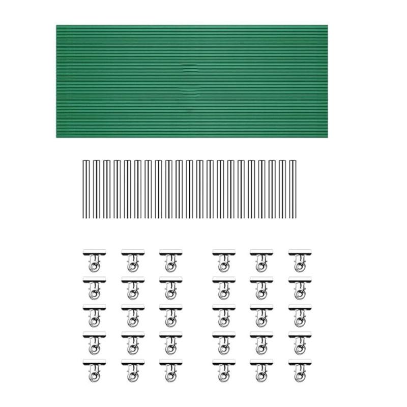 Gewächshausbogen Wachstunnel Gartenbogen Fiberglas Gartenbogenrahmen für Gartennetze Hochbeet Pflanzenschatten