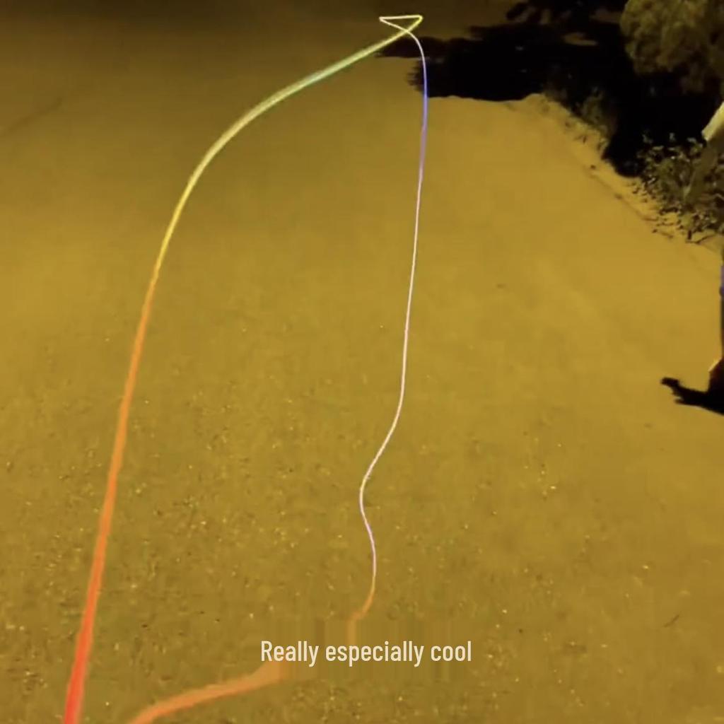 Luminous Rotating Rope Launcher: Decompression Propeller Toy