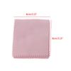 50 Pcs Double-sided Velvet Cloth Jewelry Polishing Cleaning Cloth for Silver